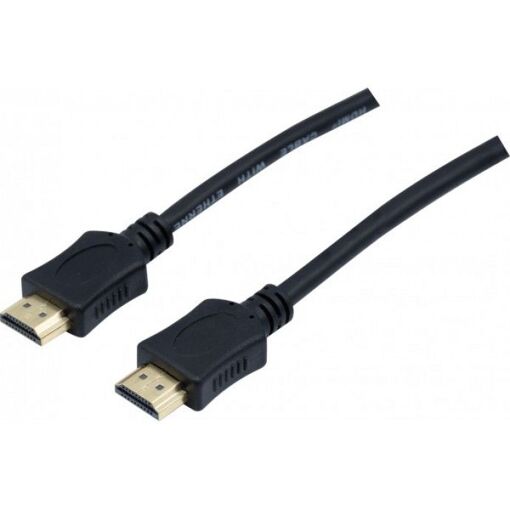 Cable HDMI 2 m, Tipo A (estándar), Negro