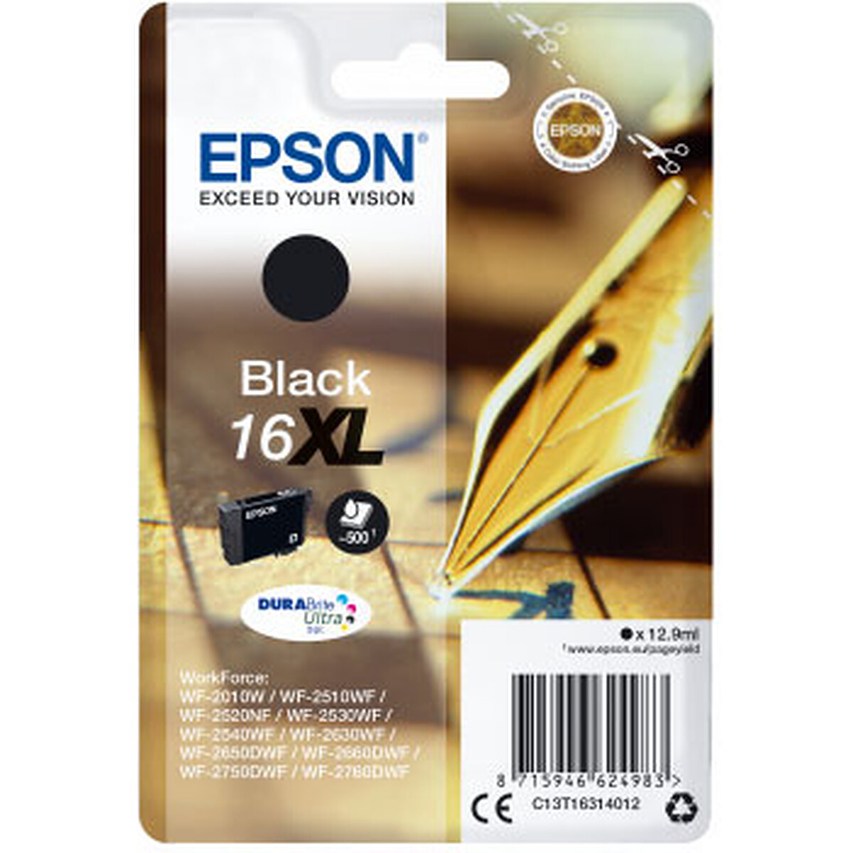 Epson Stylo à Plume 16 XL Noir