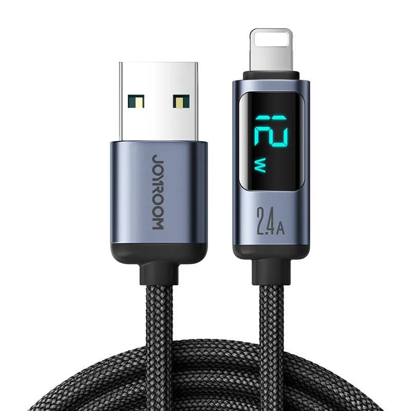 Joyroom 1.2m USB-A to Lightning Cable (Black)