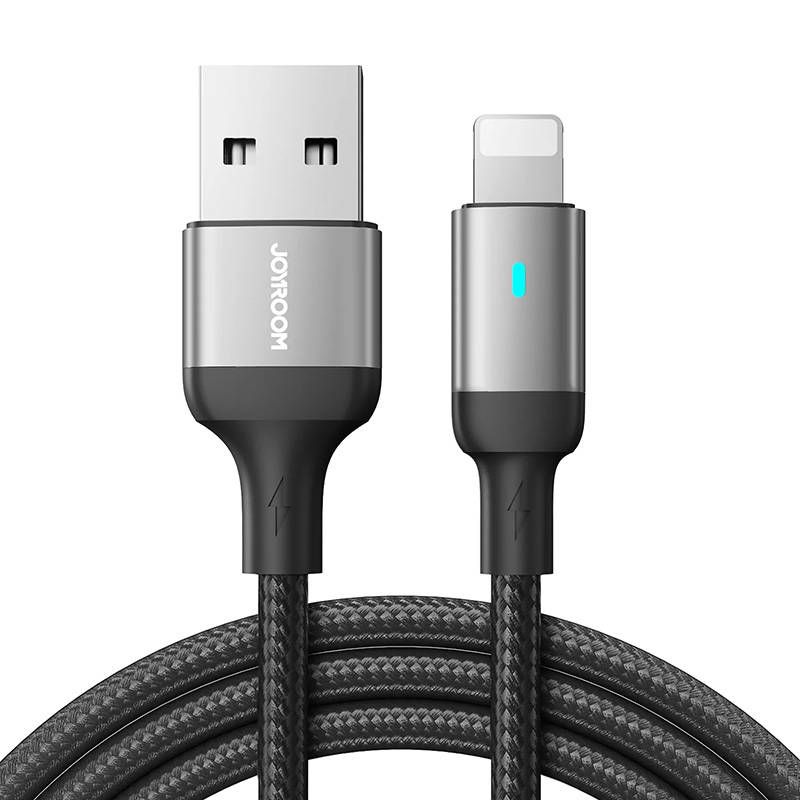 Joyroom 3m USB-A to Lightning & USB 2.4A Cable (Black)