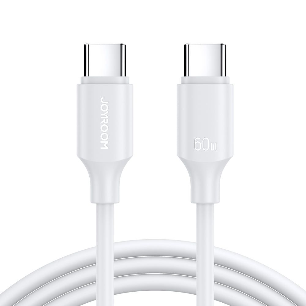 Joyroom USB Cable 1m USB 2.0 C to C White