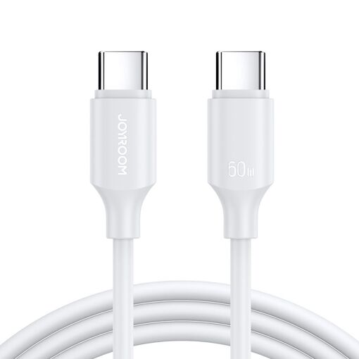Câble USB Joyroom 1m USB 2.0 C vers C Blanc