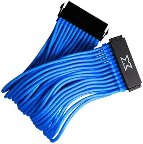 XIGMATEK iCable MB 24-Pin Extension Cable (Blue)