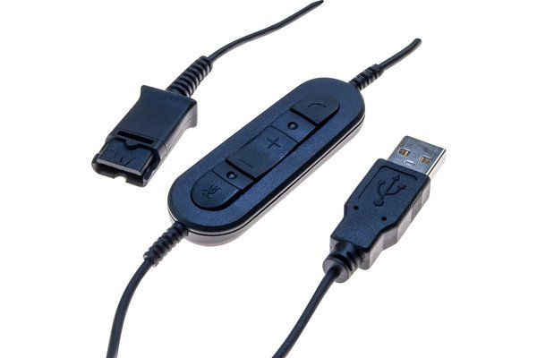 Câble USB DACOMEX 2.0 A vers B, Noir
