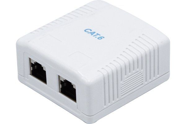 Dexlan Keystone 2x RJ45 Cat.6 Shielded