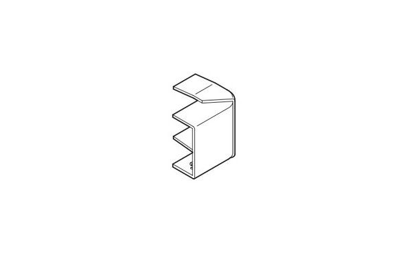 Rehau Axis Mini Outside Angle 32x16 PVC White