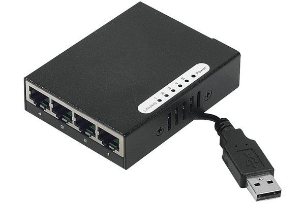 Dexlan 5-Port 10/100 Mbps Switch