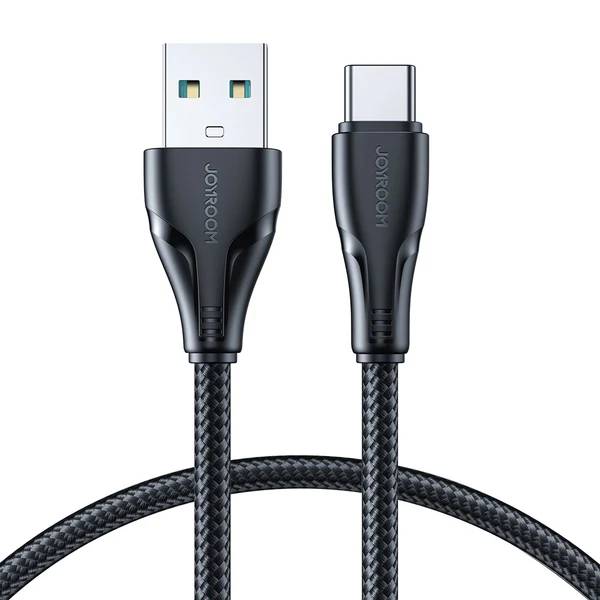 Joyroom S-UC027A11 3A Type-C to USB Cable, Black, 1.2m
