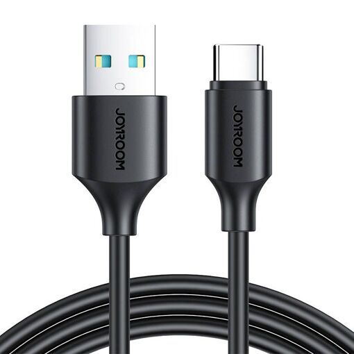 Cable Joyroom de 2 metros USB-A a Tipo-C, 3A, Negro (S-UC027A9)