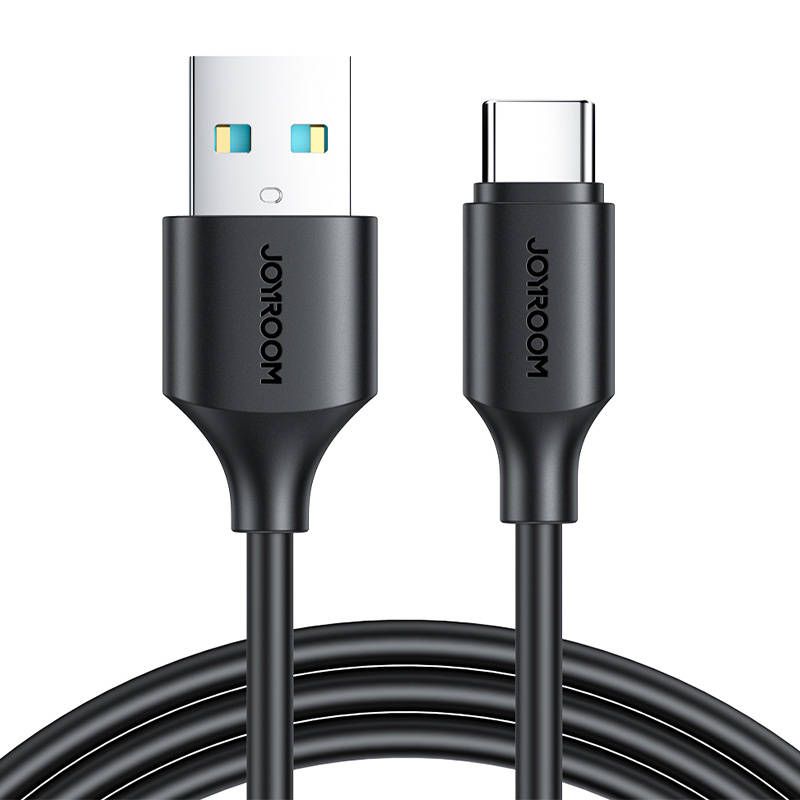 Joyroom 2m USB-A to Type-C Cable, 3A, Black (S-UC027A9)