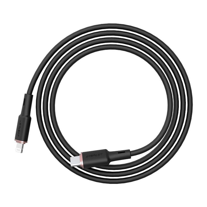 Acfast USB-C to Lightning Cable, 1.2m (Black)