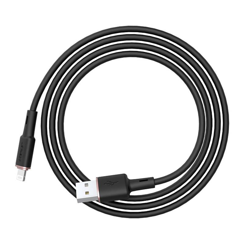 Acfast USB to Lightning Cable C2-02, 1.2m (Black)