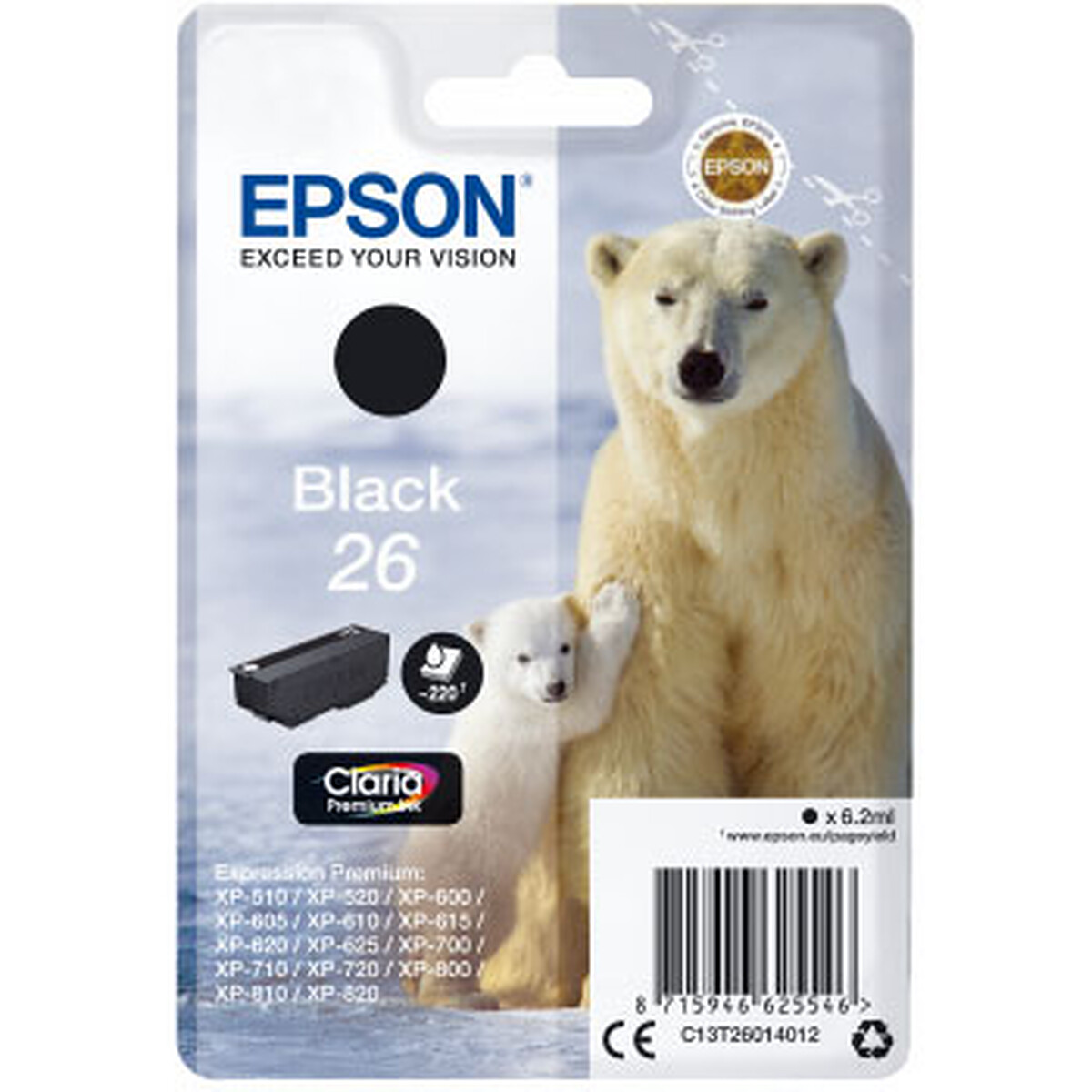 Epson Ours Polaire 26 Noir