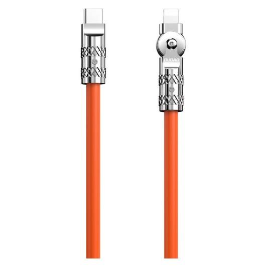 Dudao 120W USB-C to Lightning Cable, 1m, Orange