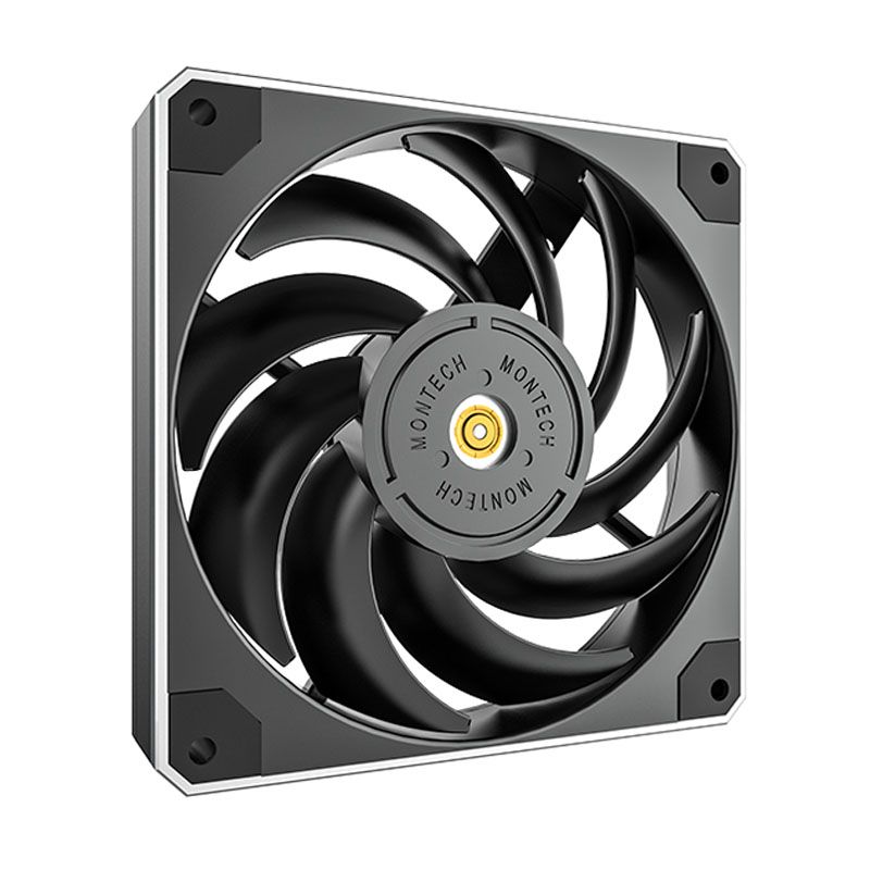 Montech Metal120 PWM Fan - 120mm, Black