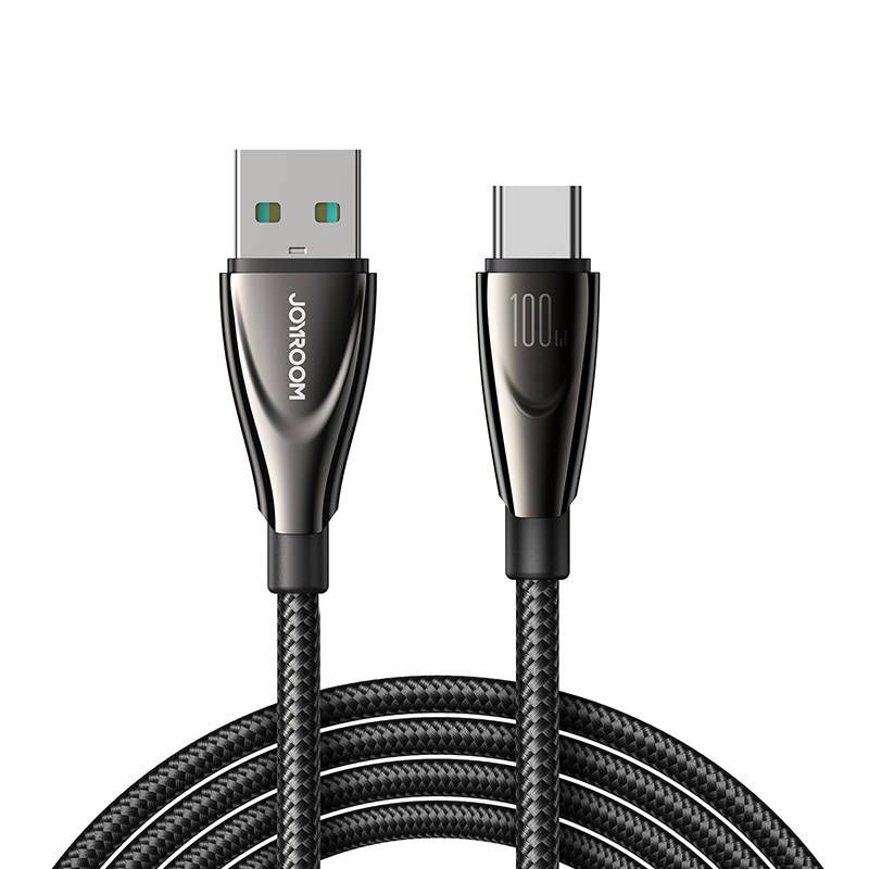 Joyroom Cable Pioneer 100W USB-C to USB-C Cable, 1.2m (Black)