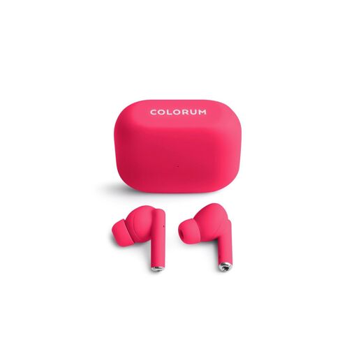 Auriculares Bluetooth inalámbricos Forever Colorum - Son de baja frecuencia - Auricular con micrófono y carga rápida USB-C - Compatible con Android e iOS