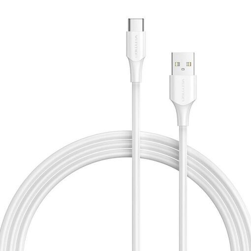 Cable Vention USB C a USB 2.0, 2 m - Blanco