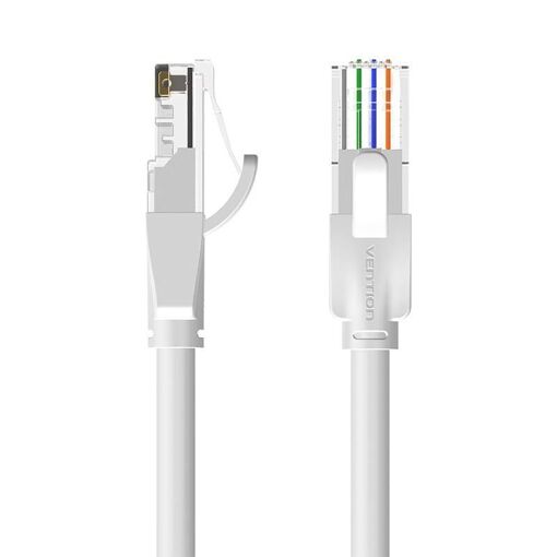 Cable de red Vention Cat6 U/UTP, 2 m, Gris