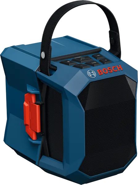Bosch 18V-1 C Professional Bluetooth Speaker with Battery Lid