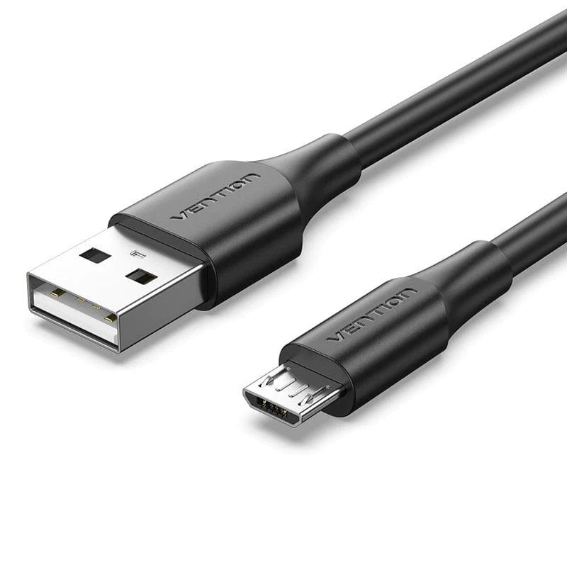 Vention USB Cable 1m USB 2.0 A to Micro-B Black