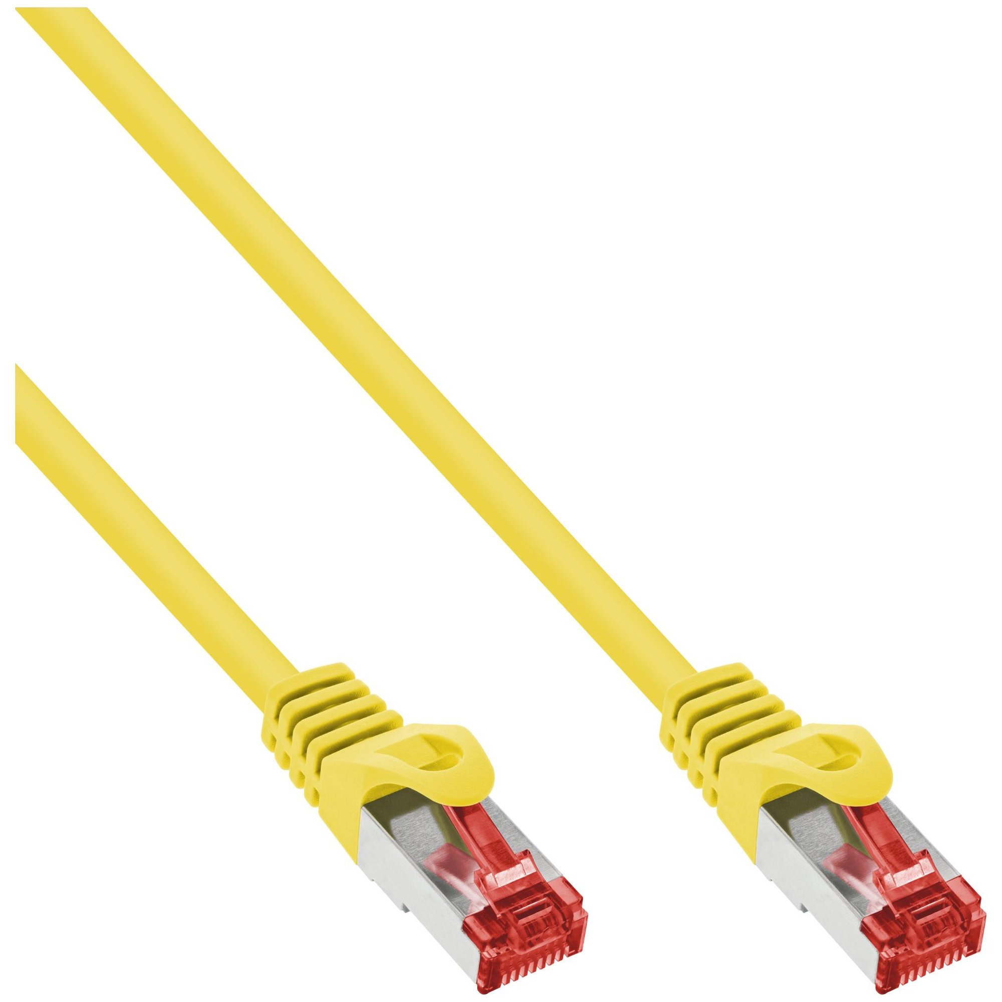 InLine Cat6 Yellow Network Cable 1m S/FTP (S-STP)