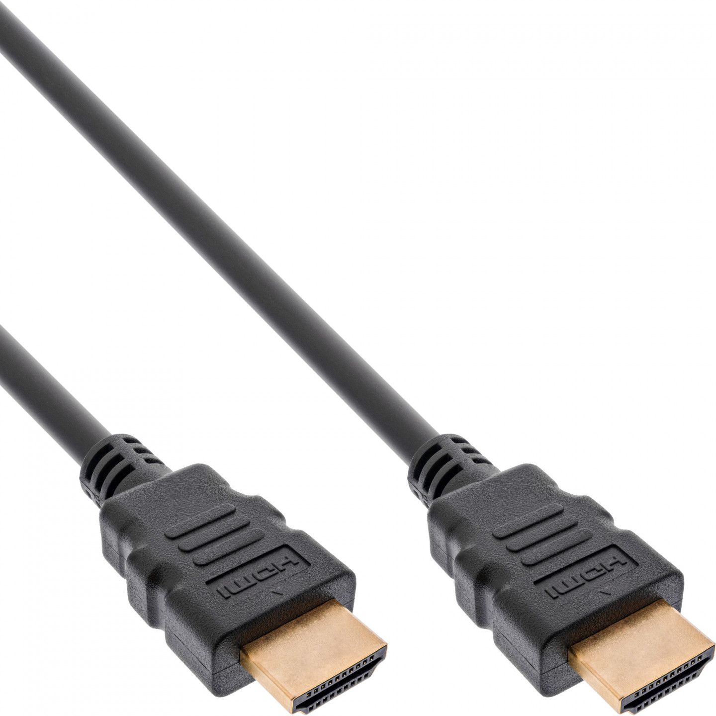 InLine HDMI Cable 0.5m Type A (Standard) Black