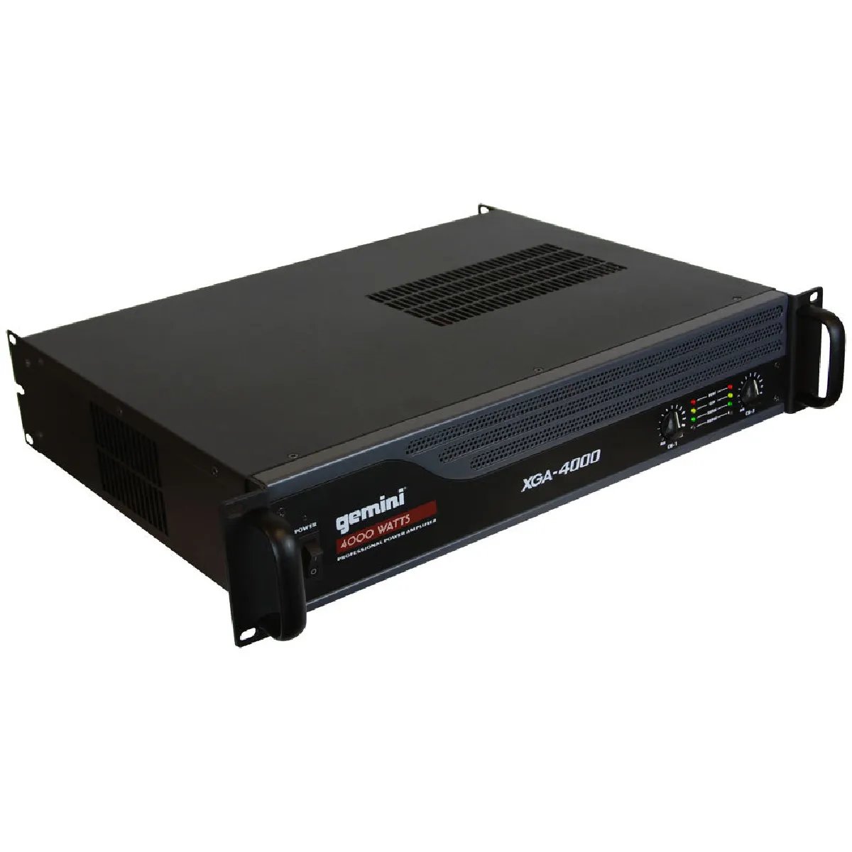 Gemini XGA 4000 Power Amplifier - 4000W - Forced Cooling - Automatic Protections