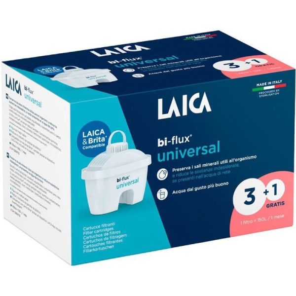 Laica Slim F4T Universal 3+1 BI-Flux Water Filters