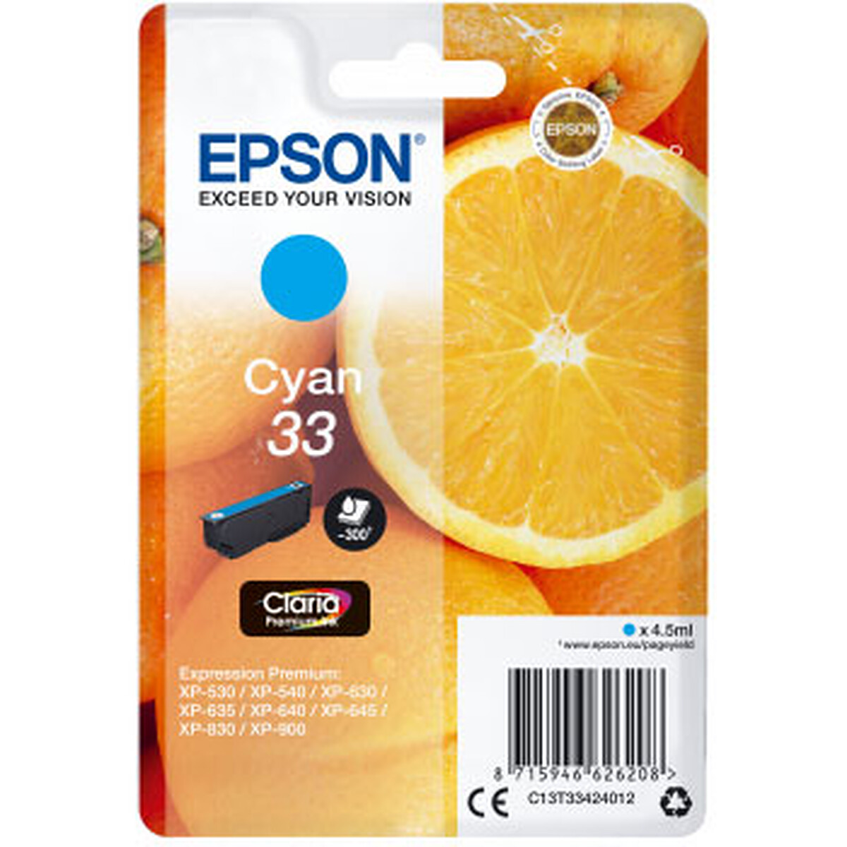 Epson Oranges 33 Cyan