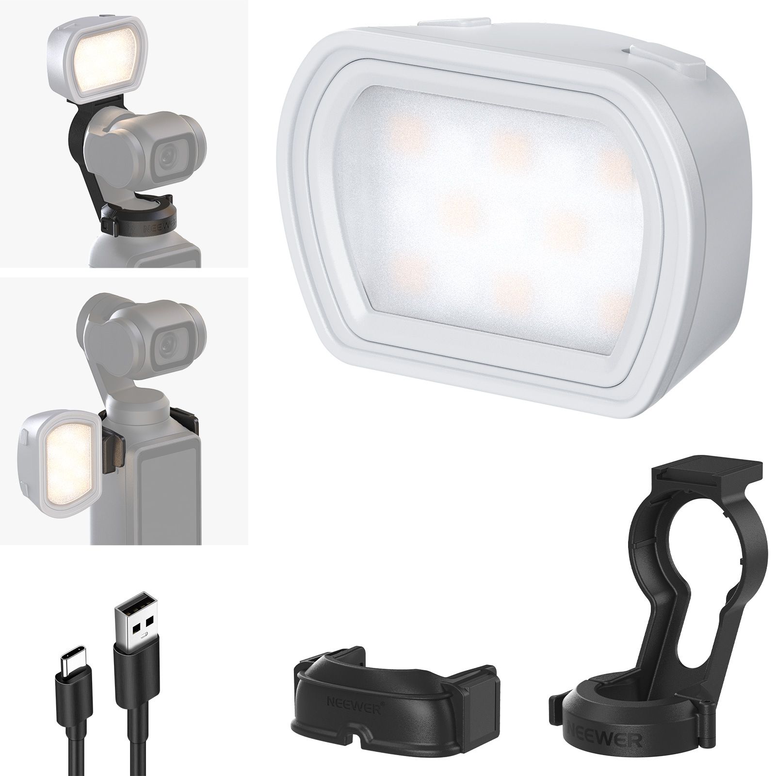 Neewer M21 Magnetic Extra Light for DJI Osmo Pocket 3