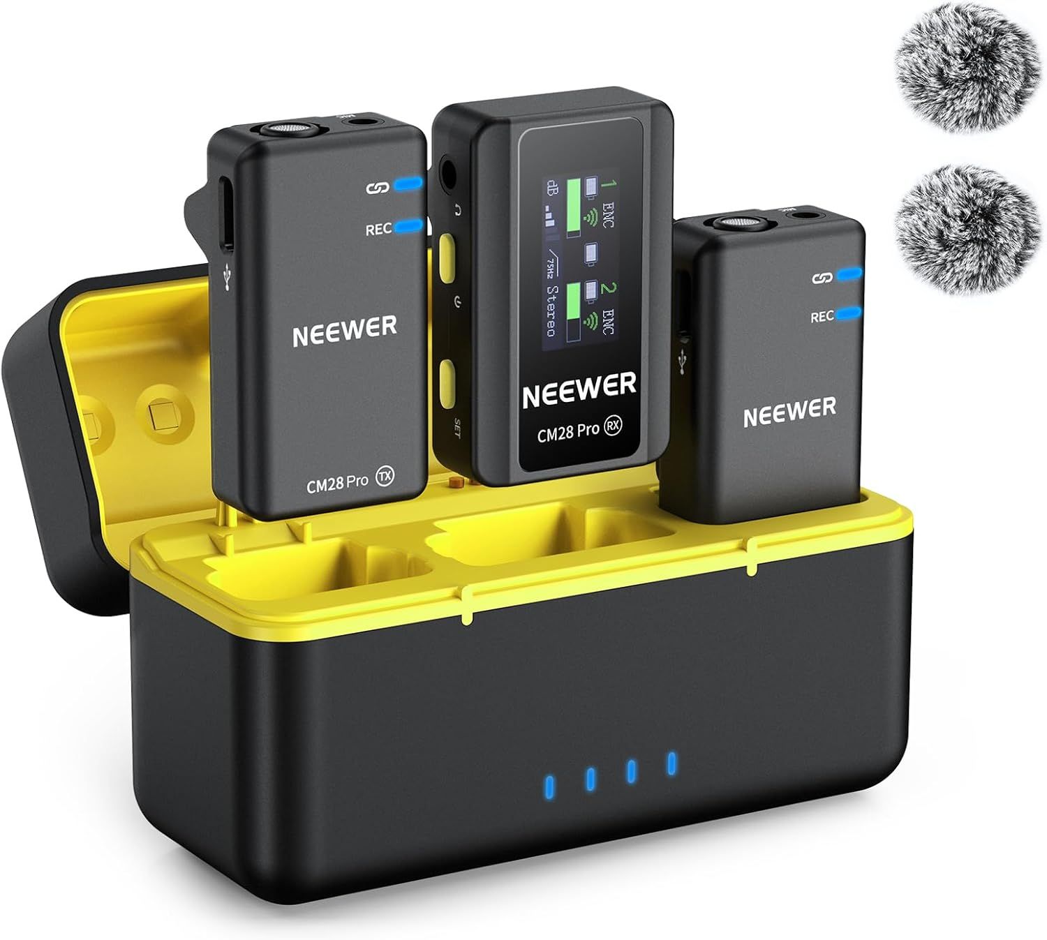 Set de micrófono inalámbrico Neewer CM28 Pro