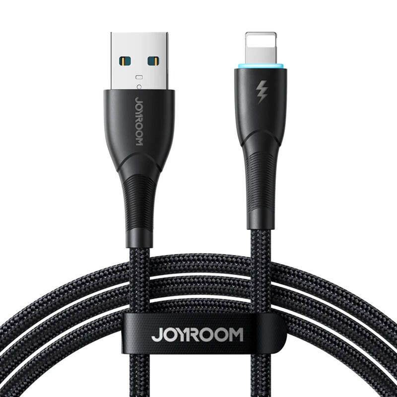 Joyroom Starry USB to Lightning Cable, 3A, 1m, Black