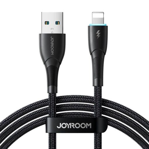 Cable Joyroom Starry USB a Lightning, 3A, 1m, Negro