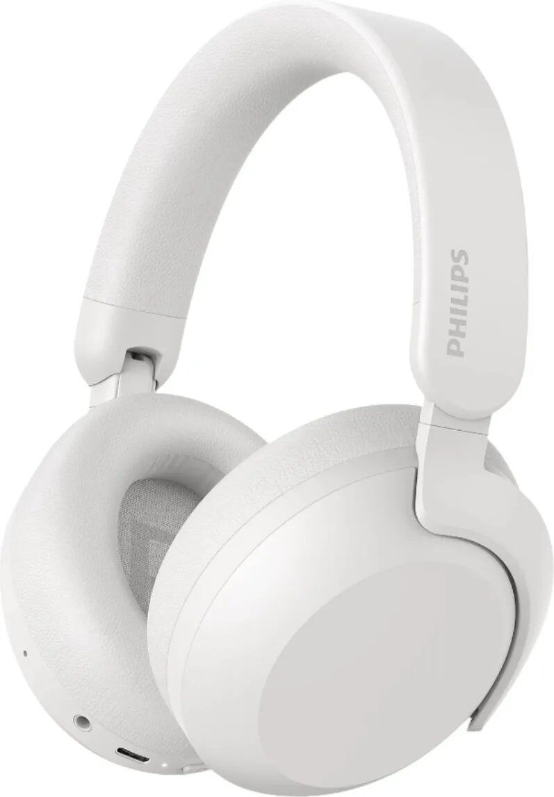 Auricular Bluetooth Philips TAH8000E 5.4, Blanco