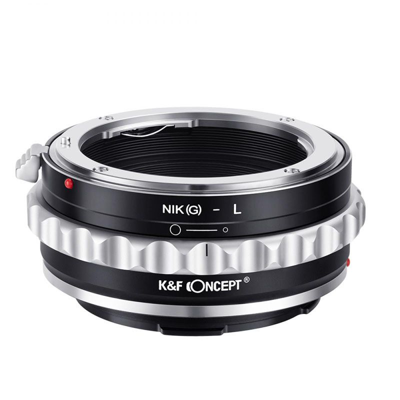 Anillo adaptador K&F para Nikon F (Tipo G) a montura L