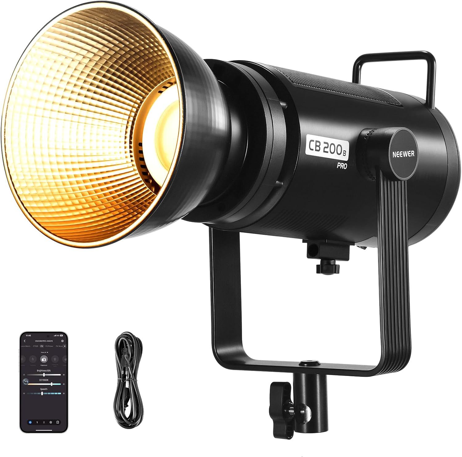Neewer CB200B Pro 210W COB Video Light