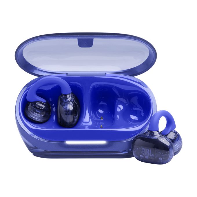 JBL Soundgear Clips Bluetooth Open-Fit Earbuds - Blue