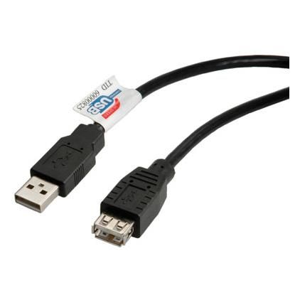 Roline USB 2.0 Type A-A Cable, 1.8m