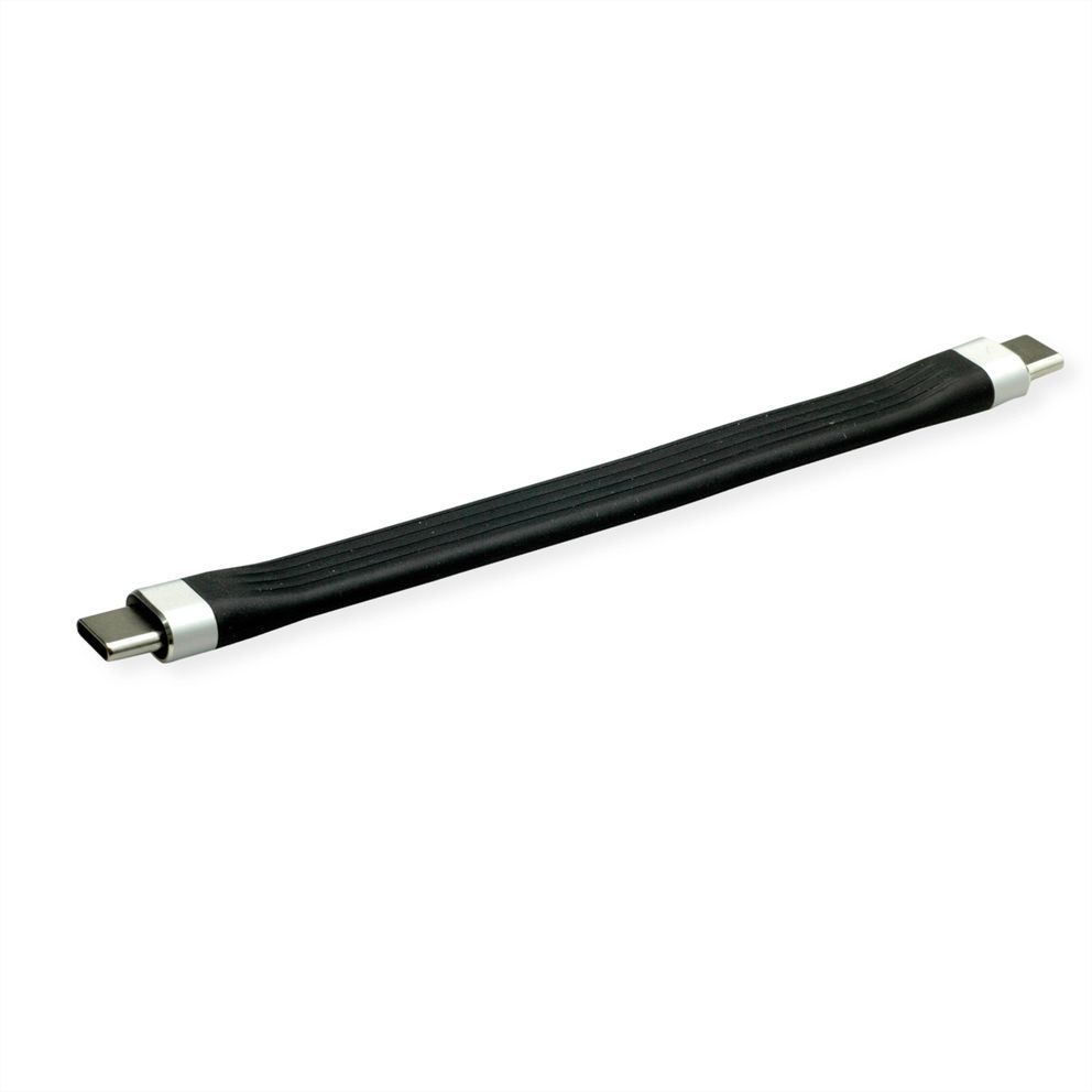 Roline USB 3.2 Gen 2 Cable, 0.11m, Type-C, Black