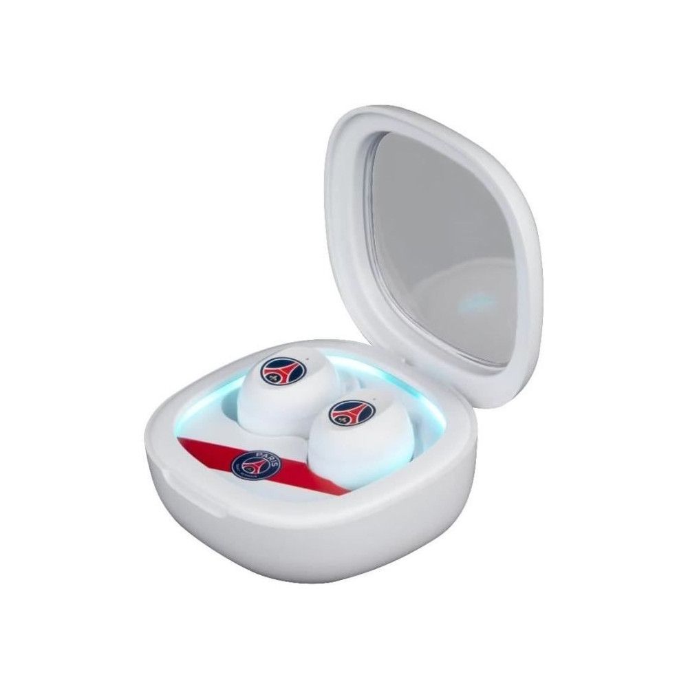 Konix PSG Wireless Earbuds - 8+15 Hour Battery Life + IPX4 Water Resistance - Bluetooth - White
