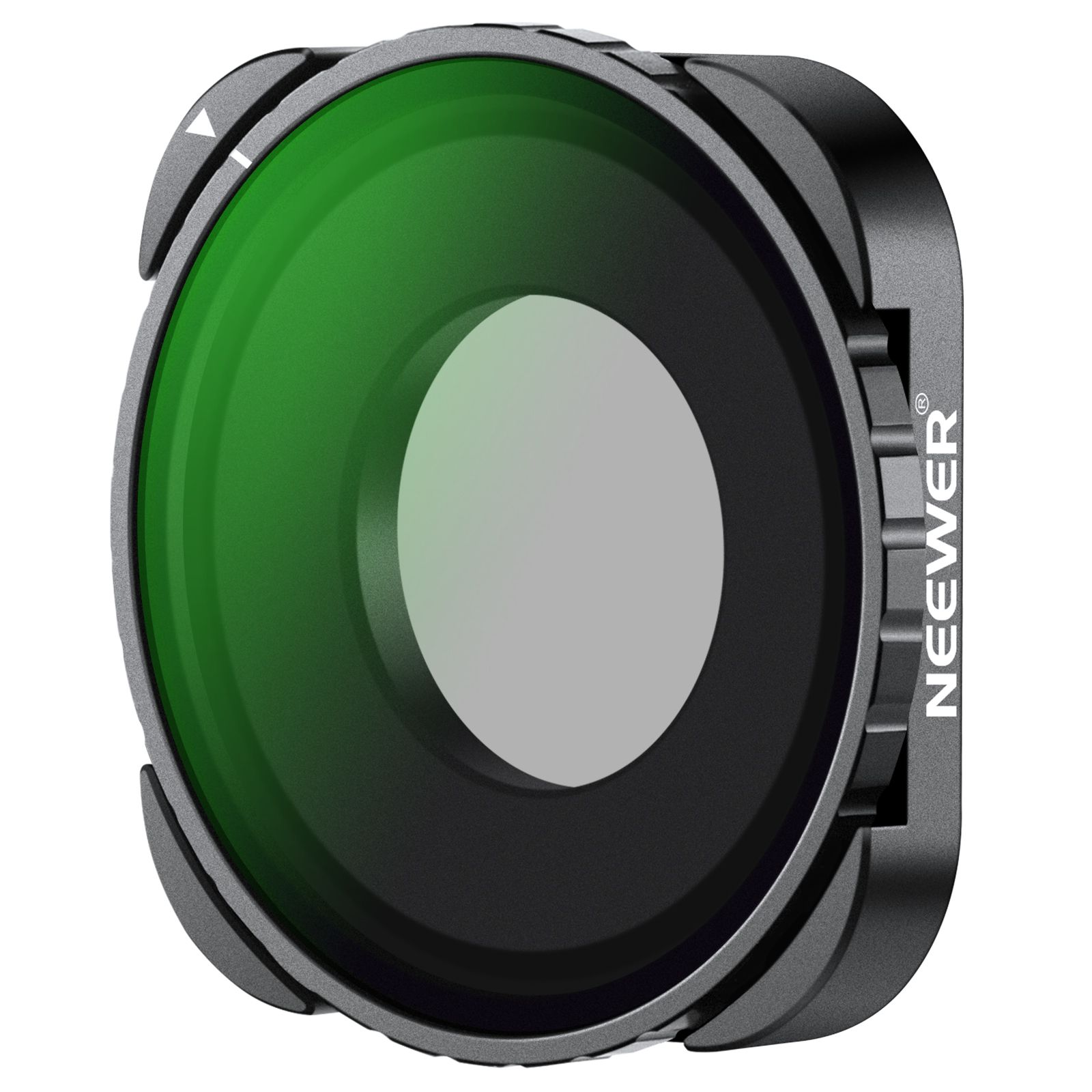 Filtro giratorio CPL de Neewer para Hero 13, multicapa, vidrio óptico HD, polarizador circular ajustable, compatible con GoPro Hero 13/12/11/10/9, FL-GP23