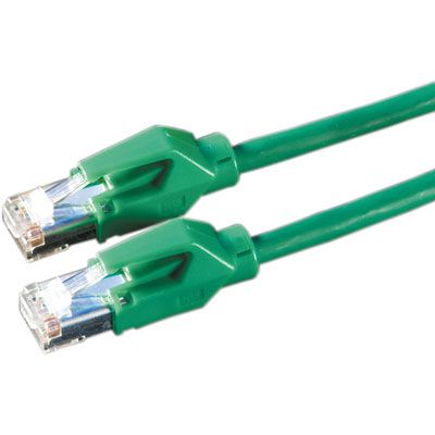 Draka Comteq Cat6 Patch Cable, Green, 1m