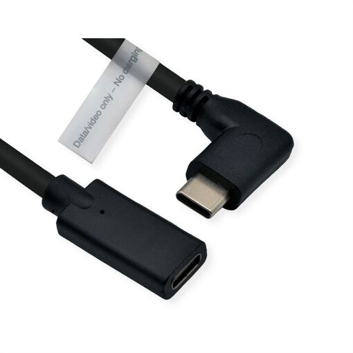 Câble USB Roline 2 m Type-C Noir