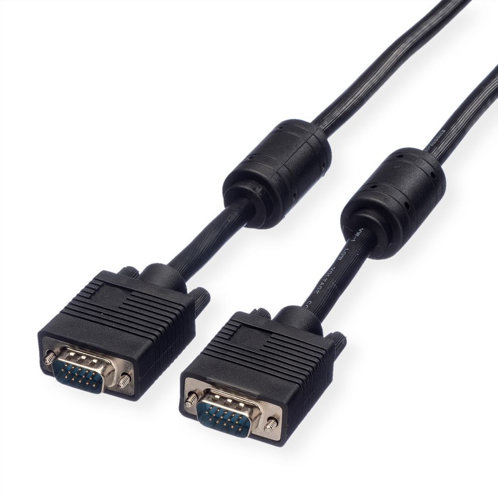 Roline HD15 Cable with Ferrite Cores and DDC, 3m