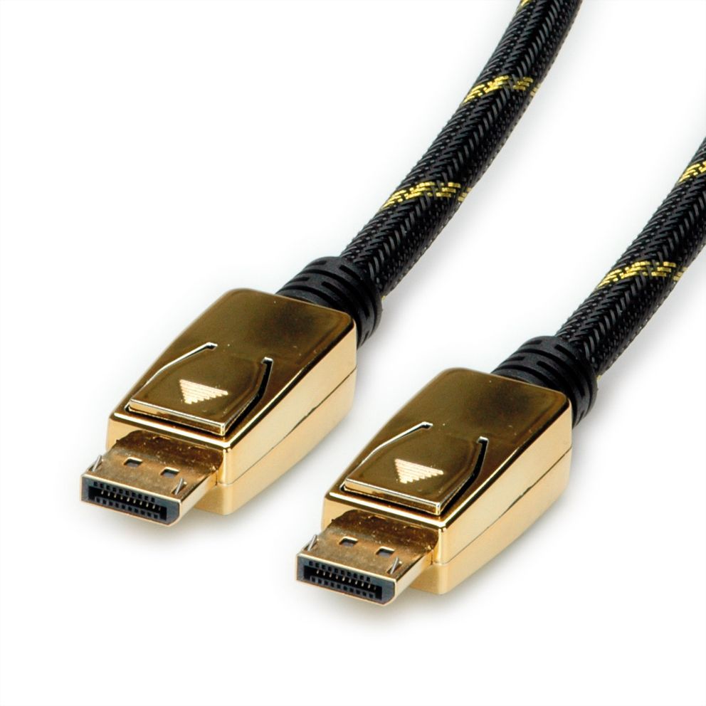 Roline DisplayPort Cable 1M Black/Gold