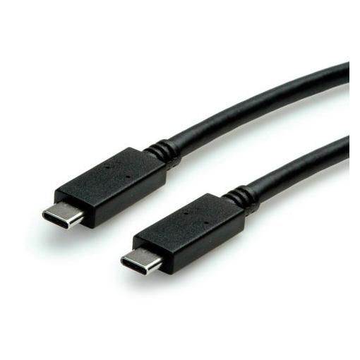 Secomp USB-C Cable 0.5m, USB 3.2 Gen 2 (3.1 Gen 2), Black