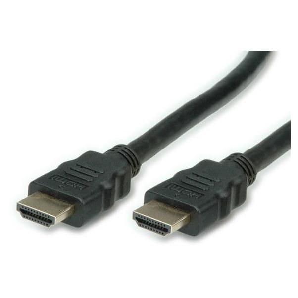 VALUE HDMI Cable Ultra HD with Ethernet, M/M 1m