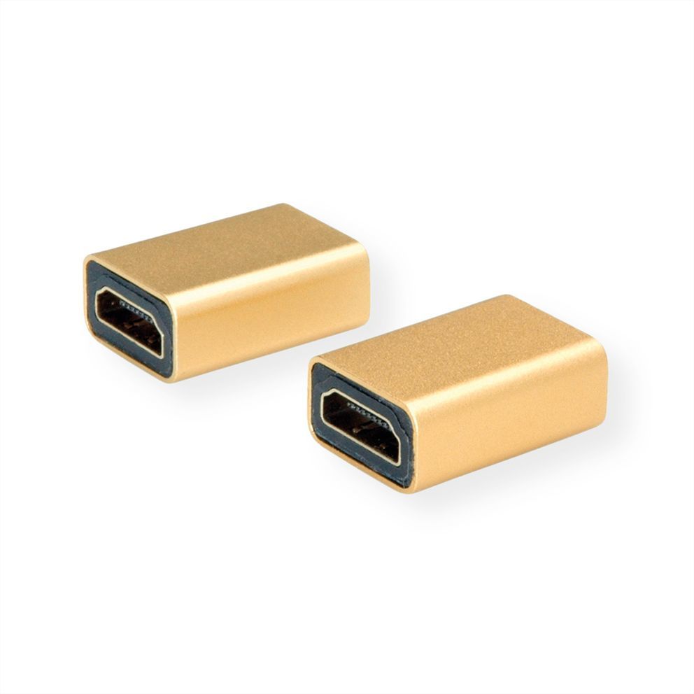 Roline HDMI Gender Changer Adapter - Gold