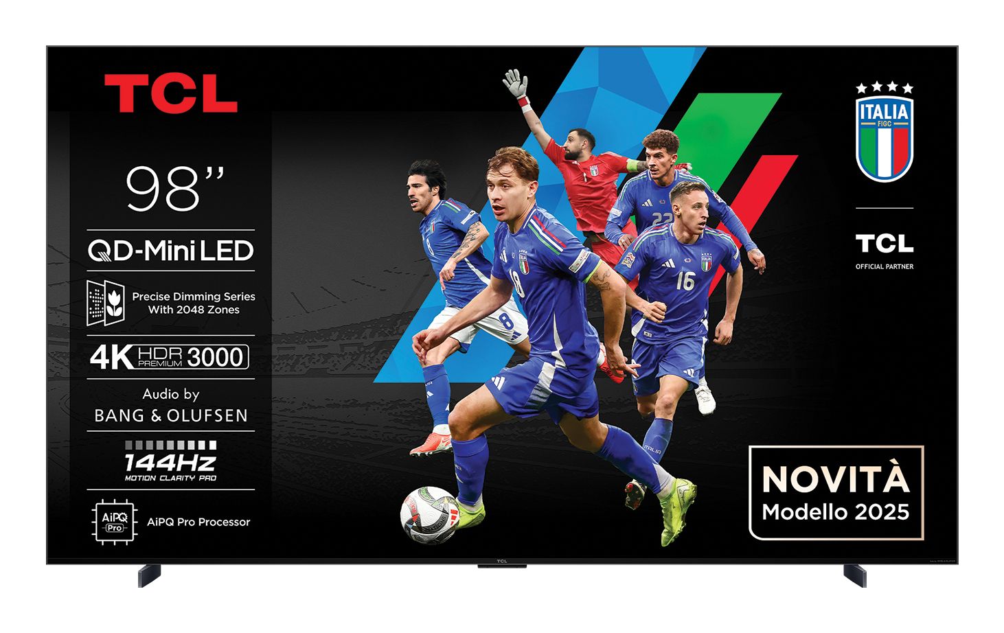 TCL 98-Inch 4K Ultra HD Smart TV with Wifi and Metallic Finish